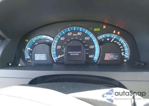 2012 Toyota Camry Hybrid Xle z USA, uszkodzony, nr VIN 4T1BD1FK8CU007475